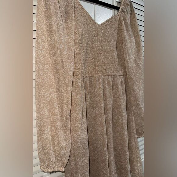 Japna Women’s Smocked Sweetheart Neckline Floral Boho Dress Size‎ S - Picture 5 of 8